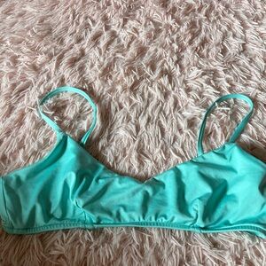 Victoria’s Secret light aqua swim top